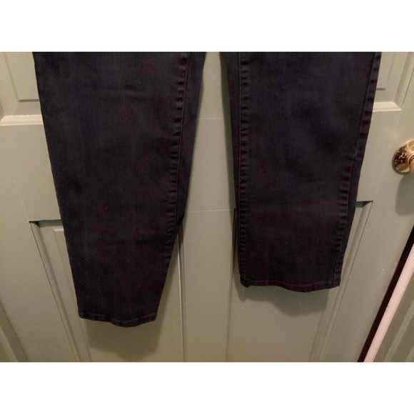 Talbots Petites Women's Size 4P Stretch Blue Straight Leg Denim Jeans - Picture 3 of 8